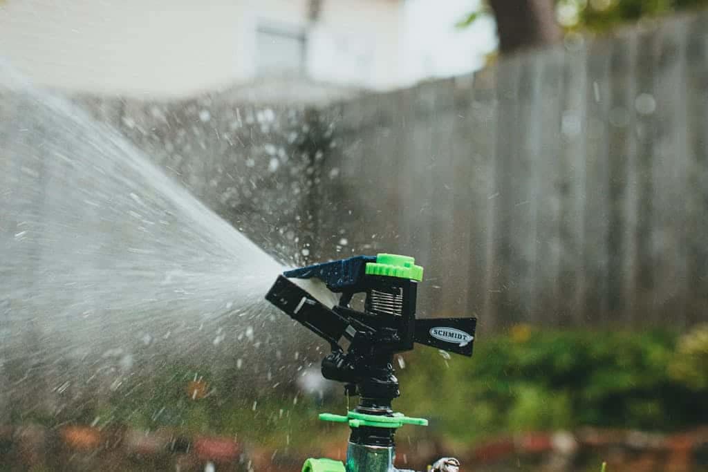 Automatic Garden Sprinkler Artificial Turf Water Conservation