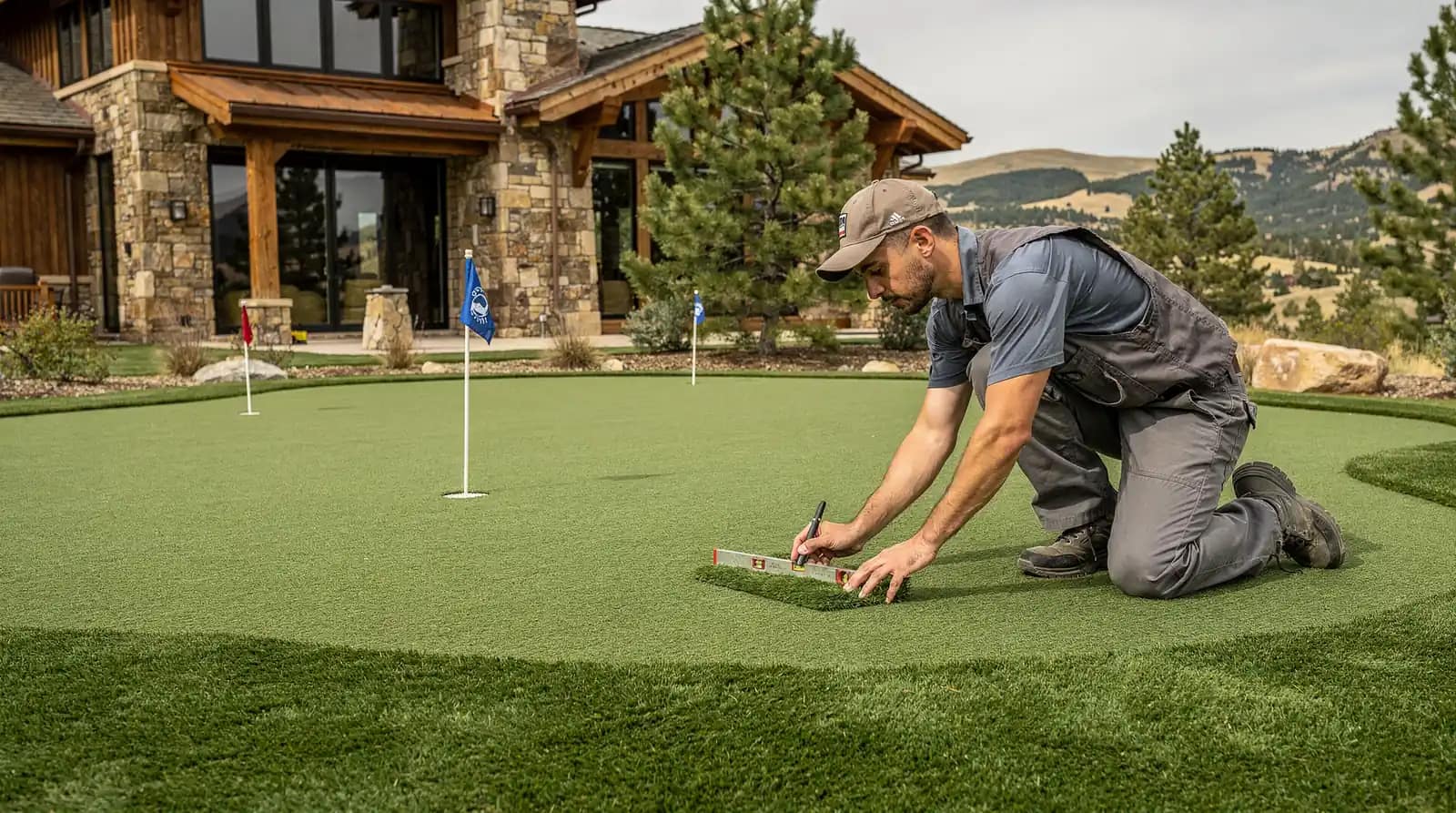 Why Trust Professional Installation For Backyard Greens in Castle Pines