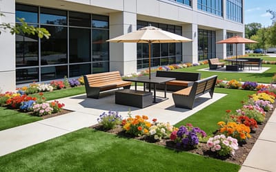 Revamp Your Commercial Space With Artificial Turf Solutions